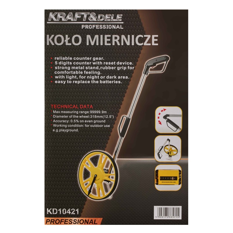 KRAFT&DELE KD10421 mérőkerék KRAFT&DELE KD10421 mérőkerék
