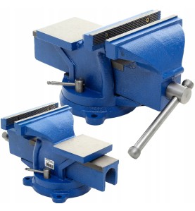 Dwa imadła obrotowe 125 mm KD1102 ustawione obok siebie