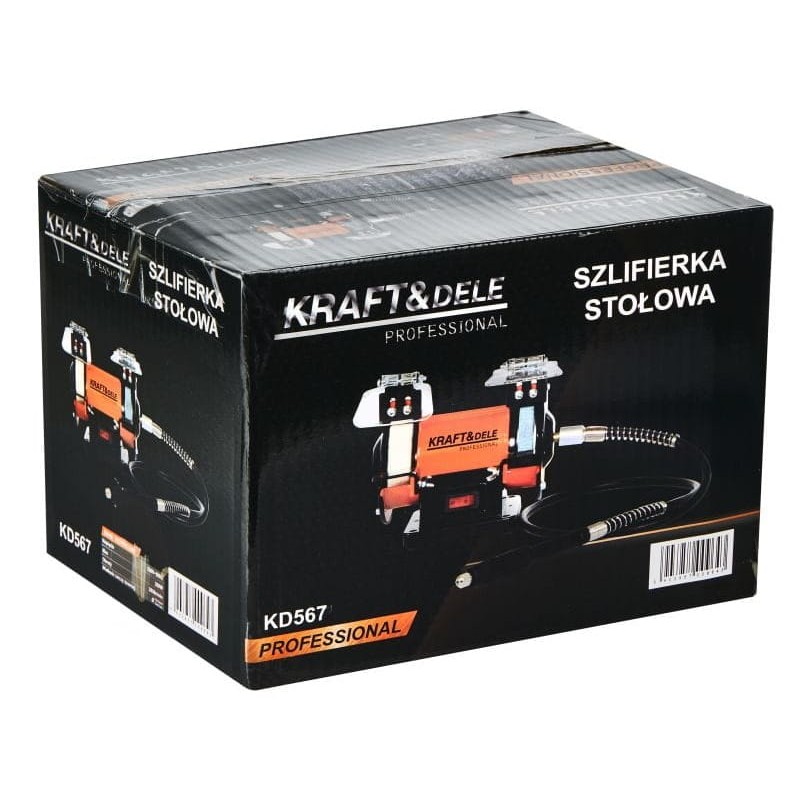 Asztali köszörű 250W 75x13mm + 75x17mm KRAFT&DELE KD567