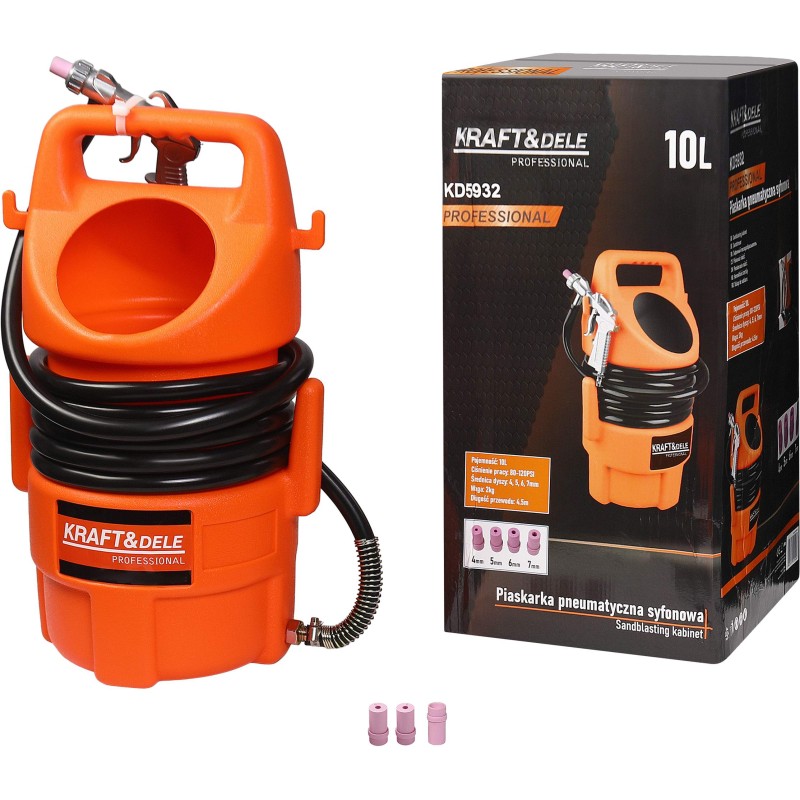 Sandstrahlgerät 10L KRAFT&DELE KD5932 Sandstrahlgerät 10L KRAFT&DELE KD5932