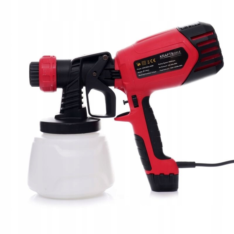 KRAFT&DELE festékszóró pisztoly 450W 1000ml KD1655