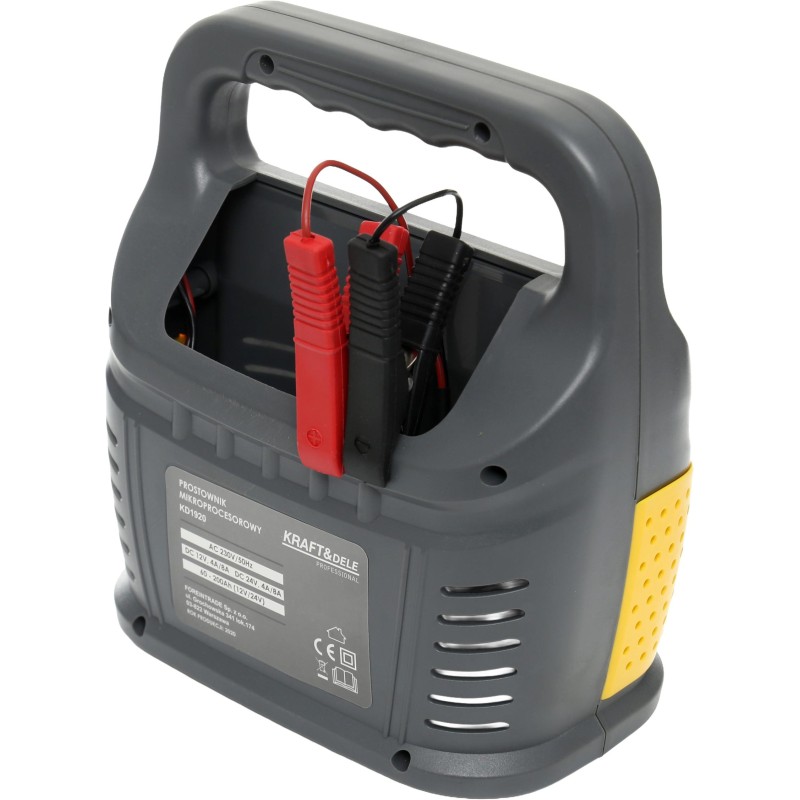 Mikroprocesorinis įkroviklis 12V/24V 60-200Ah KRAFT&DELE KD1920 Mikroprocesorinis įkroviklis 12V/24V 60-200Ah KRAFT&DELE KD1920