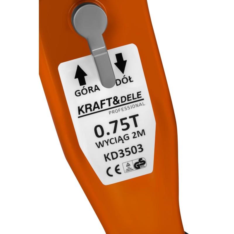 Hebelzug 0,75T 2m KRAFT&DELE KD3503