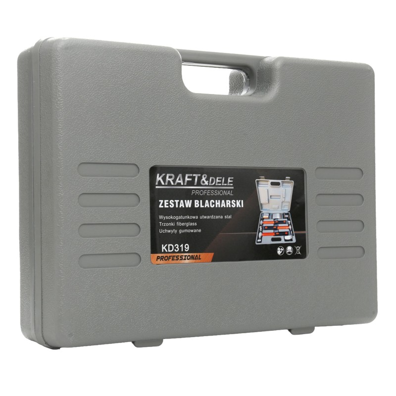 KRAFT&DELE KD319 7 részes karosszéria-lakatos készlet