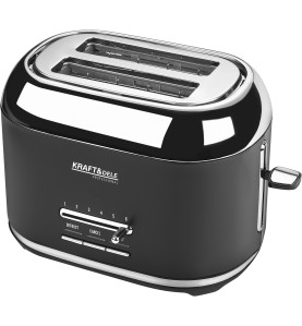 Toster Kraft&Dele KD4154 - widok z boku z dźwignią