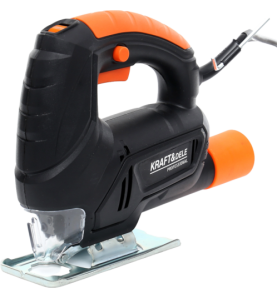 Stichsäge 700W KD1675 - Profilansicht mit Sägeblattschutz