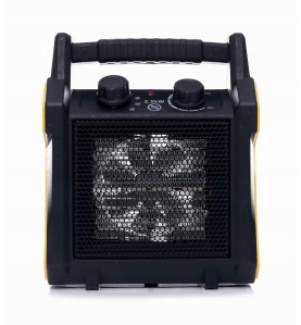 Nagrzewnica elektryczna 2,5KW KD11740 - zbliżenie na przednią kratkę ochronną