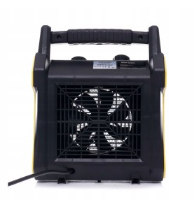 Nagrzewnica elektryczna 2,5KW KD11740 - widok z tyłu na kratkę wentylatora