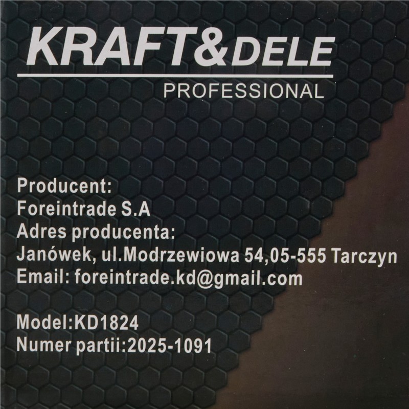 Reduktor spawalniczy CO2 / AR 300 bar KRAFT&DELE KD1824 Reduktor spawalniczy CO2 / AR 300 bar KRAFT&DELE KD1824
