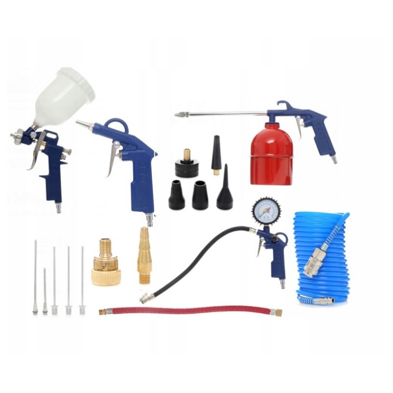 18-teiliges Druckluft-Set KRAFT&DELE KD2100