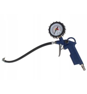 Reifenfüllpistole mit Manometer und Schlauch aus dem Set KD2100