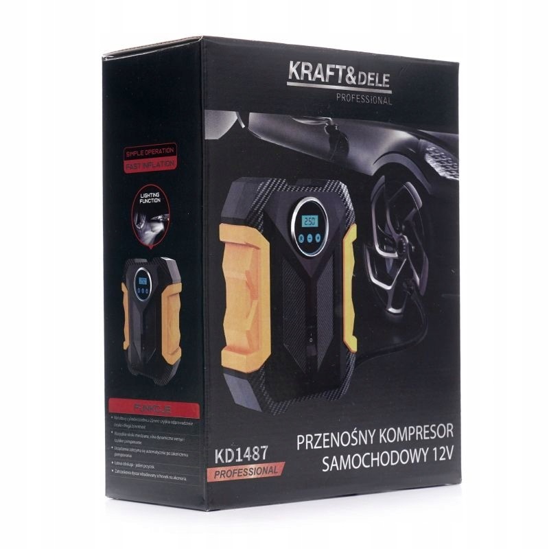 KRAFT&DELE KD1487 hordozható autós kompresszor KRAFT&DELE KD1487 hordozható autós kompresszor