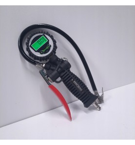 Pistolet do pompowania z manometrem LCD KD1366 - widok na podłożu