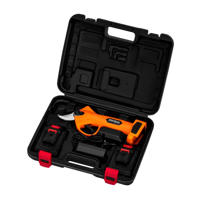 Sekator akumulatorowy 21V 2Ah x 2 szt. + ładowarka KRAFT&DELE KD5091