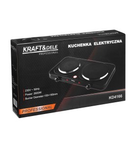 Kuchenka elektryczna 2600W KD4166 - oryginalne opakowanie kartonowe