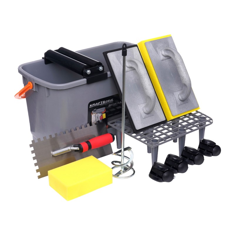 Zestaw glazurniczy z wiadrem 24L KRAFT&DELE KD10785