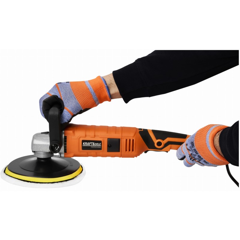 KRAFT&DELE elektromos polírozógép 2650W 180mm KD3078 KRAFT&DELE elektromos polírozógép 2650W 180mm KD3078