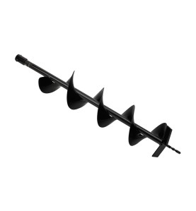 Wiertło do ziemi 150x800mm KD5252 - widok z ukosa