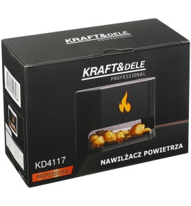 Opakowanie kartonowe nawilżacza powietrza Kraft&Dele KD4117 widok z boku