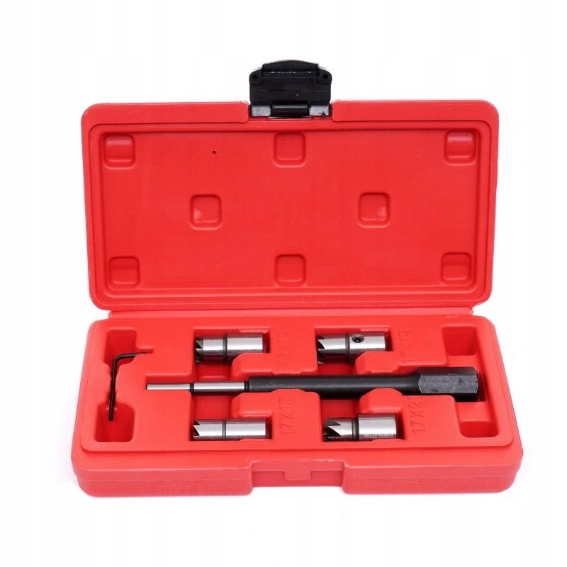 KRAFT&DELE KD10056 purkštukų lizdų valymo frezų rinkinys