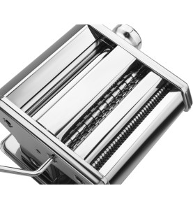 Zbliżenie na mechanizm wałków maszynki do makaronu Kraft&Dele KD4126