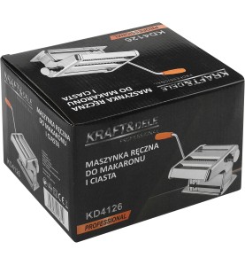 Pudełko maszynki do makaronu KD4126 z grafiką produktu