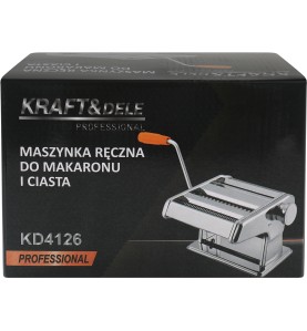 Frontowa strona pudełka maszynki do makaronu Kraft&Dele KD4126