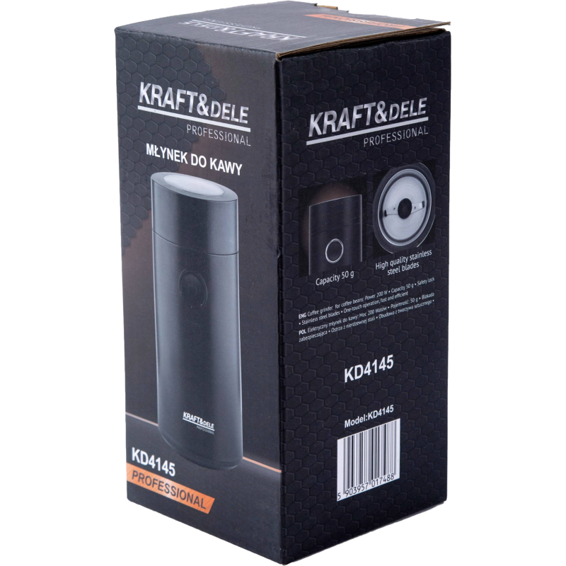 KRAFT&DELE Kaffeemühle 200W 50g KD4145