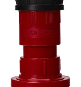 Details des Gehäuses vom Strahlrohr KD795 mit OPEN-CLOSE Beschriftung