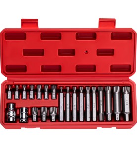 Zestaw bitów M4-M18 SPLINE 22 el. KD10539 - zdjęcie główne otwartej walizki