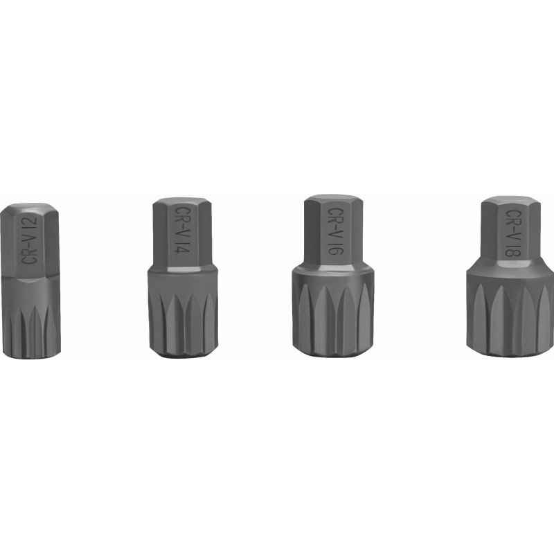 M4-M18 SPLINE bittészlet 22 db KRAFT&DELE KD10539 M4-M18 SPLINE bittészlet 22 db KRAFT&DELE KD10539
