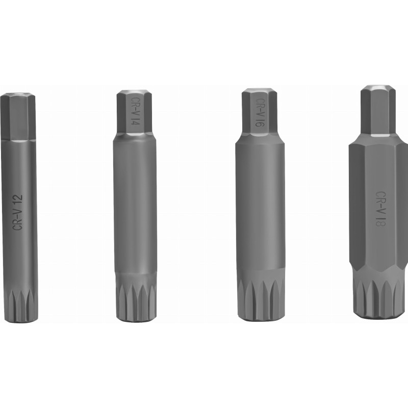 SPLINE Bit-Set M4-M18 22-tlg. KRAFT&DELE KD10539 SPLINE Bit-Set M4-M18 22-tlg. KRAFT&DELE KD10539