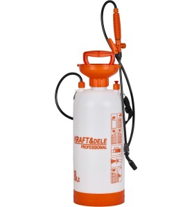 Drucksprüher 8L KD2034 mit montierter Sprühlanze