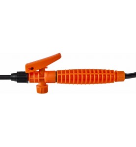 Nahaufnahme des Handgriffs mit Abzug der Sprühlanze KD2034