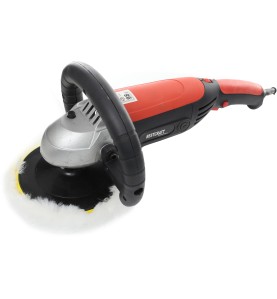 Polerka samochodowa 2400W EC531 - widok z boku na głowicę i tarczę polerską