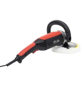 Polerka samochodowa 2400W EC531 - widok z lewej strony na korpus i uchwyt