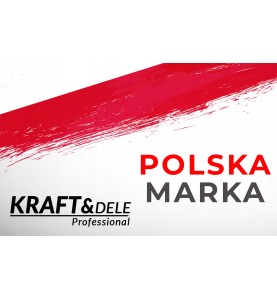 Grafika promocyjna marki Kraft&Dele Professional - Polska marka