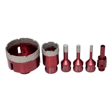 Otwornice diamentowe 6-68mm M14 5el. KD11219 - zdjęcie główne zestawu