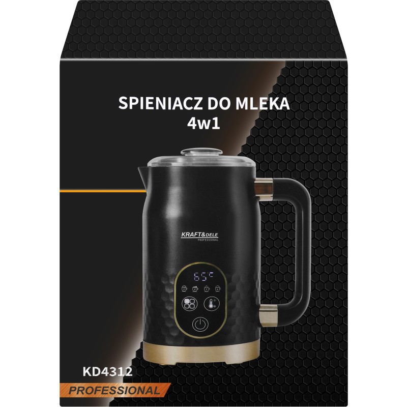 KRAFT&DELE KD4312 4 az 1-ben tejhabosító 550W