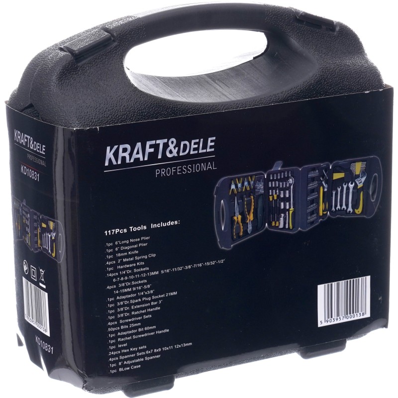 Werkzeugset 117-tlg. KRAFT&DELE KD10831 Werkzeugset 117-tlg. KRAFT&DELE KD10831