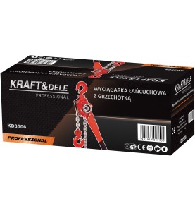 Kartonverpackung des Hebelkettenzugs KD3506