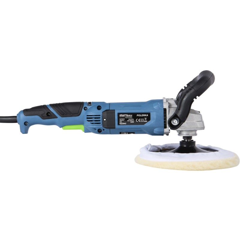 Elektrinis poliruoklis KRAFT&DELE 180mm 2600W KD3043