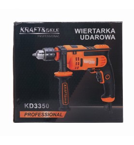 Opakowanie kartonowe wiertarki udarowej Kraft&Dele KD3350