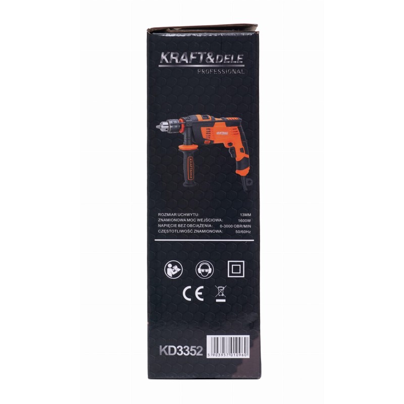 KRAFT&DELE 1600W ütvefúró KD3352