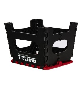 Kraft&Dele KD10749 Klapphocker, Unteransicht der Konstruktion und des Klappmechanismus