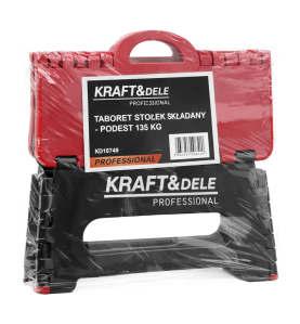 Kraft&Dele KD10749 Klapphocker Trittstufe in Schutzfolie mit Etikett verpackt