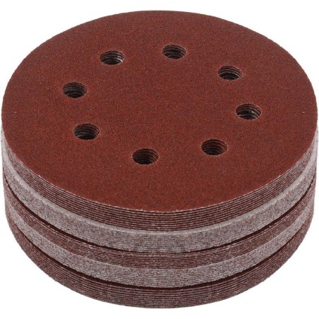 Papier ścierny krążek 125mm P100 na rzep 50szt. KRAFT&DELE KD11810