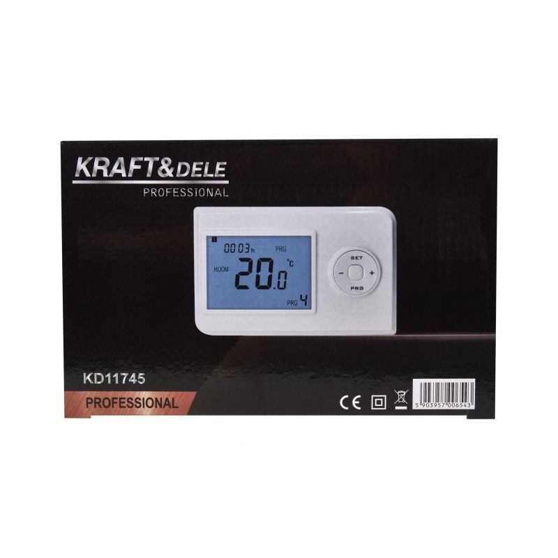 Termostat pokojowy KRAFT&DELE KD11745 Termostat pokojowy KRAFT&DELE KD11745