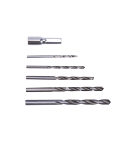 Zestaw wierteł do metalu i adapter do nasadek KD3354