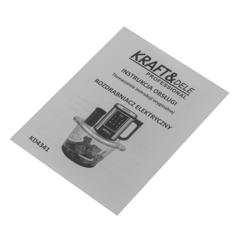 KRAFT&DELE Elektrischer Zerkleinerer 550W 3L KD4341
